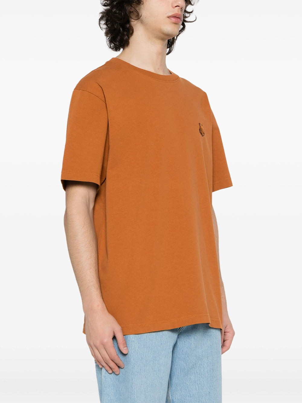 Bold fox head patch comfort tee shirt