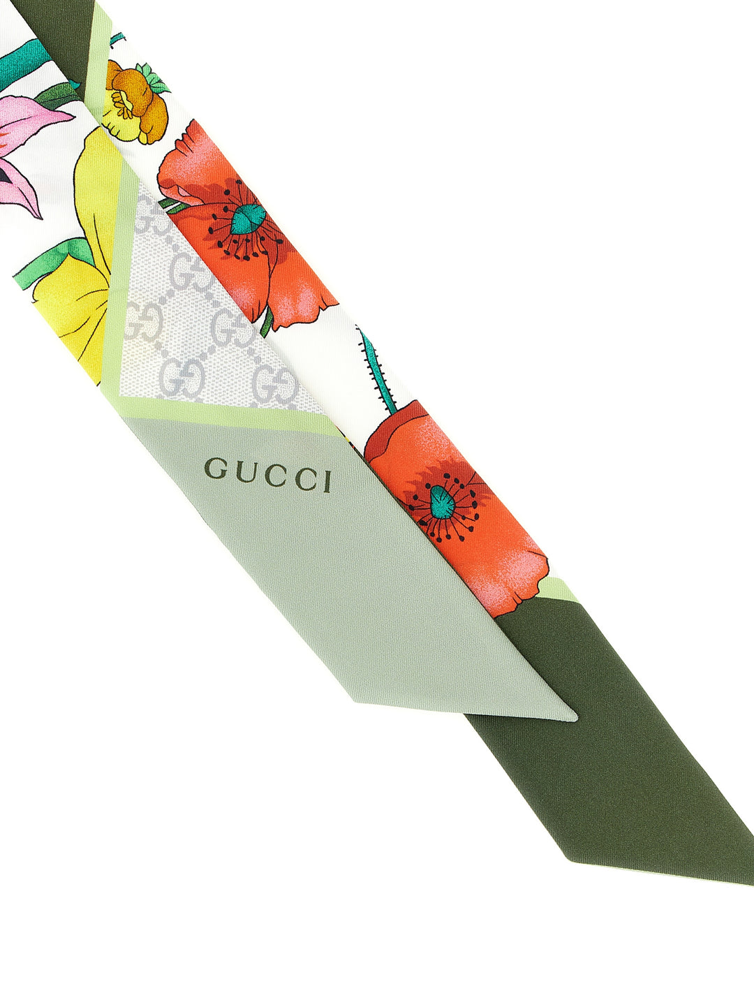 Gucci Gucci Flora Scarves and Foulards - Green | 7afc929c4644a87c3498621efe4e602584281755