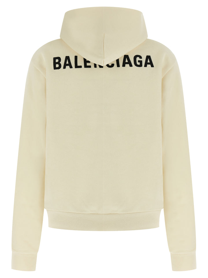 Balenciaga Balenciaga Back Sweatshirt - Beige | c840816f9cfe11087de8bf5efdc831a917ed1b77