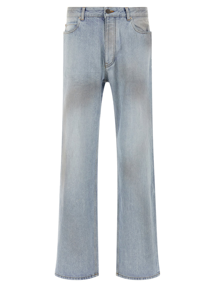 Balenciaga Distressed Jeans - Light Blue | 9f5128ca9e2bca2aae271e3875dc28031e96ca54