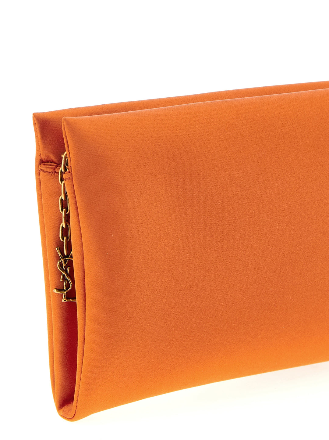 Saint Laurent Evening Clutch - Orange | e511ab074b65c0299ed60d2e410876606607ff7f
