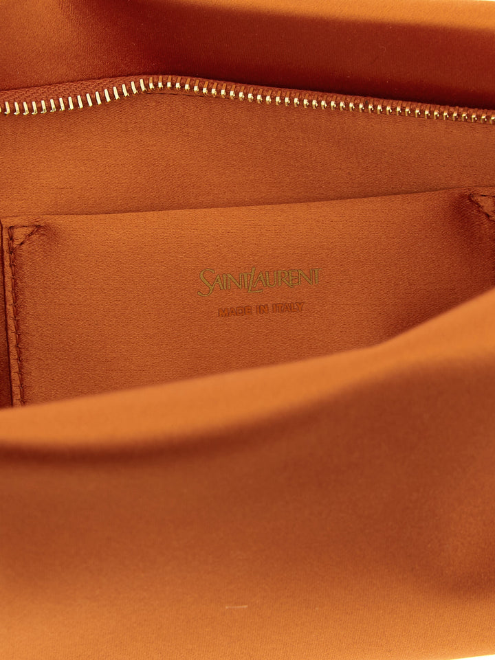 Saint Laurent Evening Clutch - Orange | da9adbf068c0c77cf62ae38f5efd393385878d68