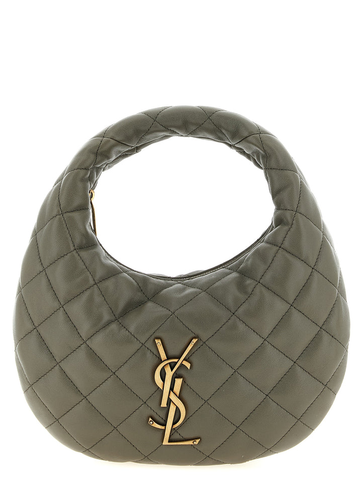 Saint Laurent Icarino Hand Bags - Gray | 832eca3e648eb83f7aa7569d6bdeebc0a9ec5e50