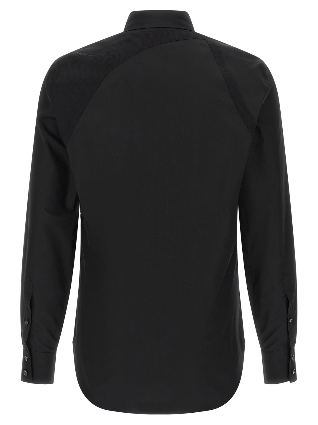 Mcqueen T Chain Harness Shirt and Blouse - Black | 05da1ac32c931443dd3e0020e8613e8184e13ce2