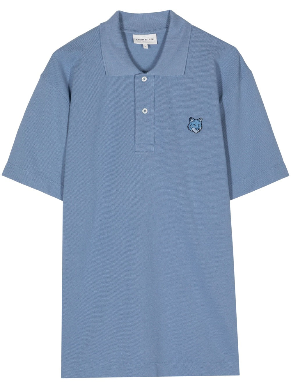 Polo shirt with patch