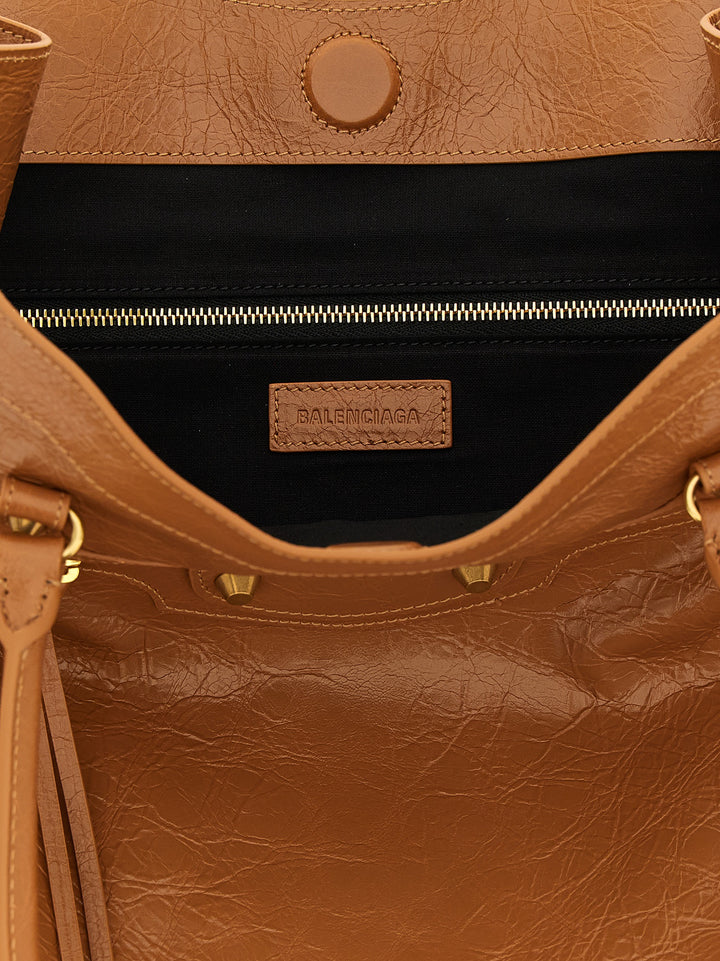 Balenciaga Tote Le City M Shoulder Bags - Brown | 25c167a2988d648c3daba018798c29196888da07