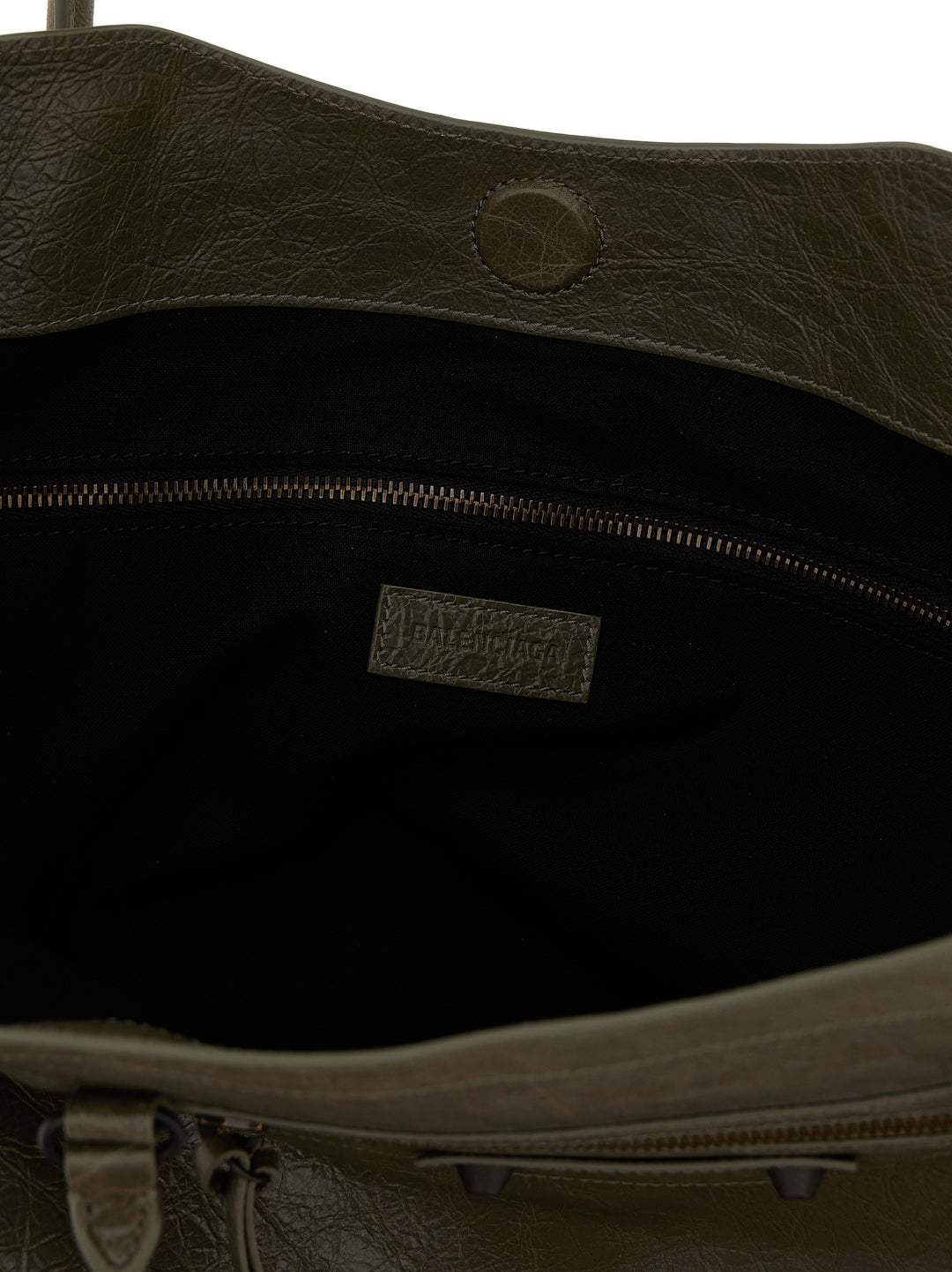 Balenciaga Le City Tote Bag - Green | 50b73034452378f87a7af9a8097a78692febe69f