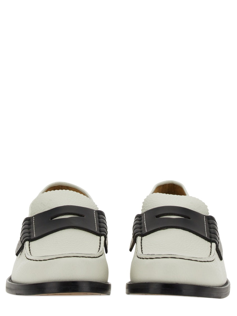 College Loafers - White | Wanan Luxury