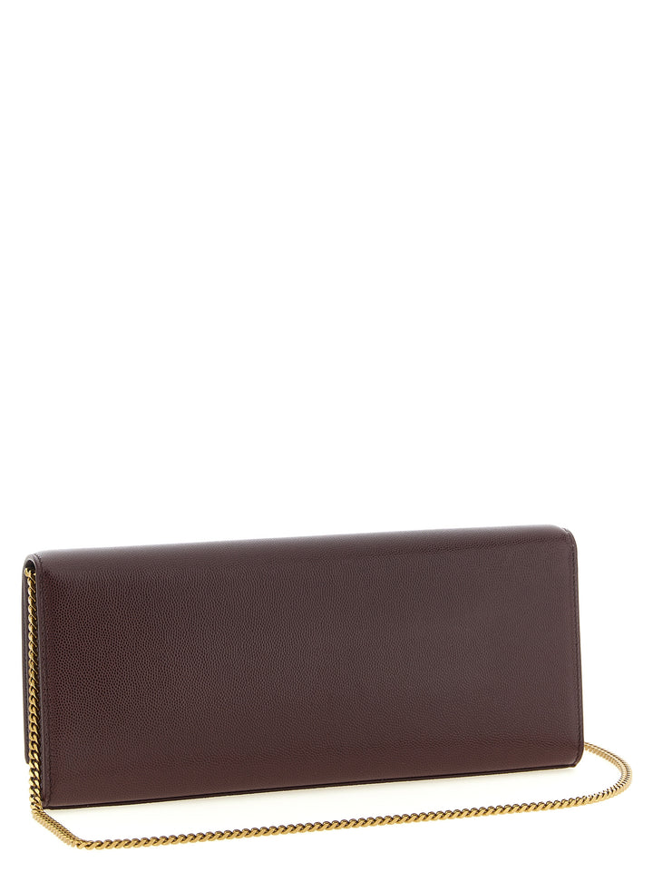 Saint Laurent Kate Clutch - Bordeaux | b7e0814db4eecaaa1fa6f381f4f22a6da829c814