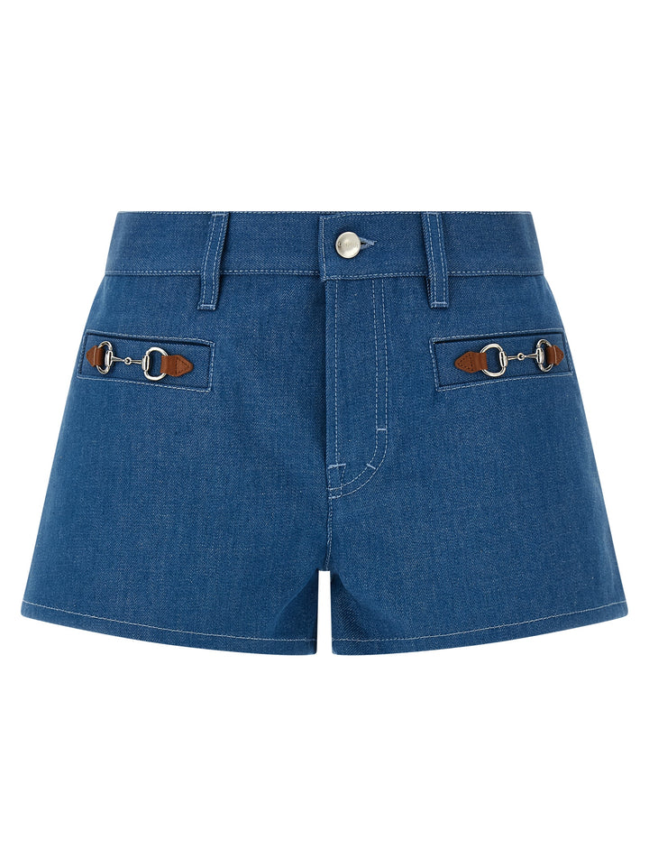 Gucci Morsetto Bermuda and Short - Blue | e2543d2b9f6a135a8f27fc8566e2ab63827fbc98