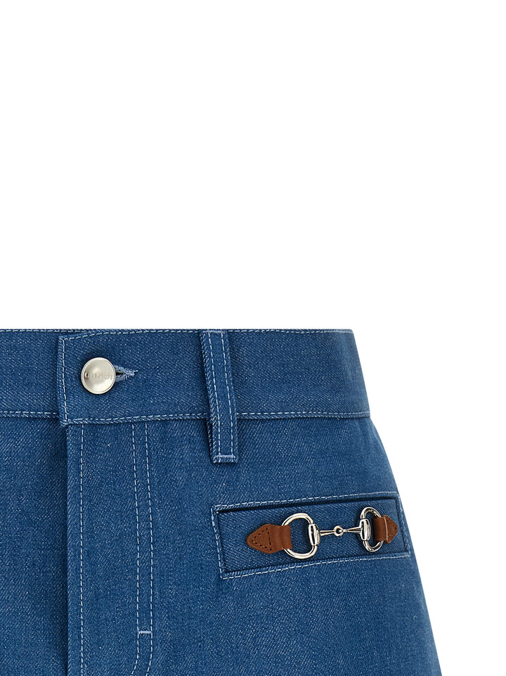 Gucci Morsetto Bermuda and Short - Blue | 332f925e9f39107cb562816799e71253897b7bc1