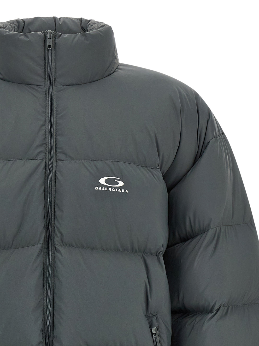 Balenciaga Standard Puffer Jackets - Gray | b0731bbf660cfe3b557f9765d7f22badc63bbfcd