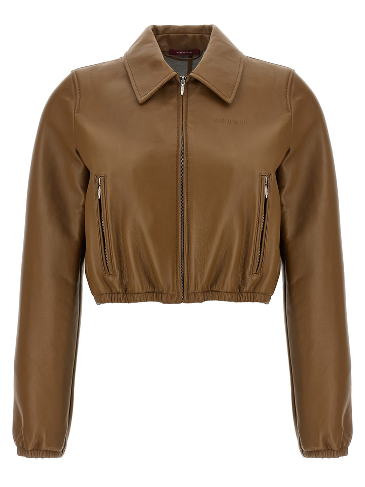 Gucci Gucci Puffer Jackets - Beige | 1edde31c37aecbdf27c2f1911c6dc98a8d65ecce