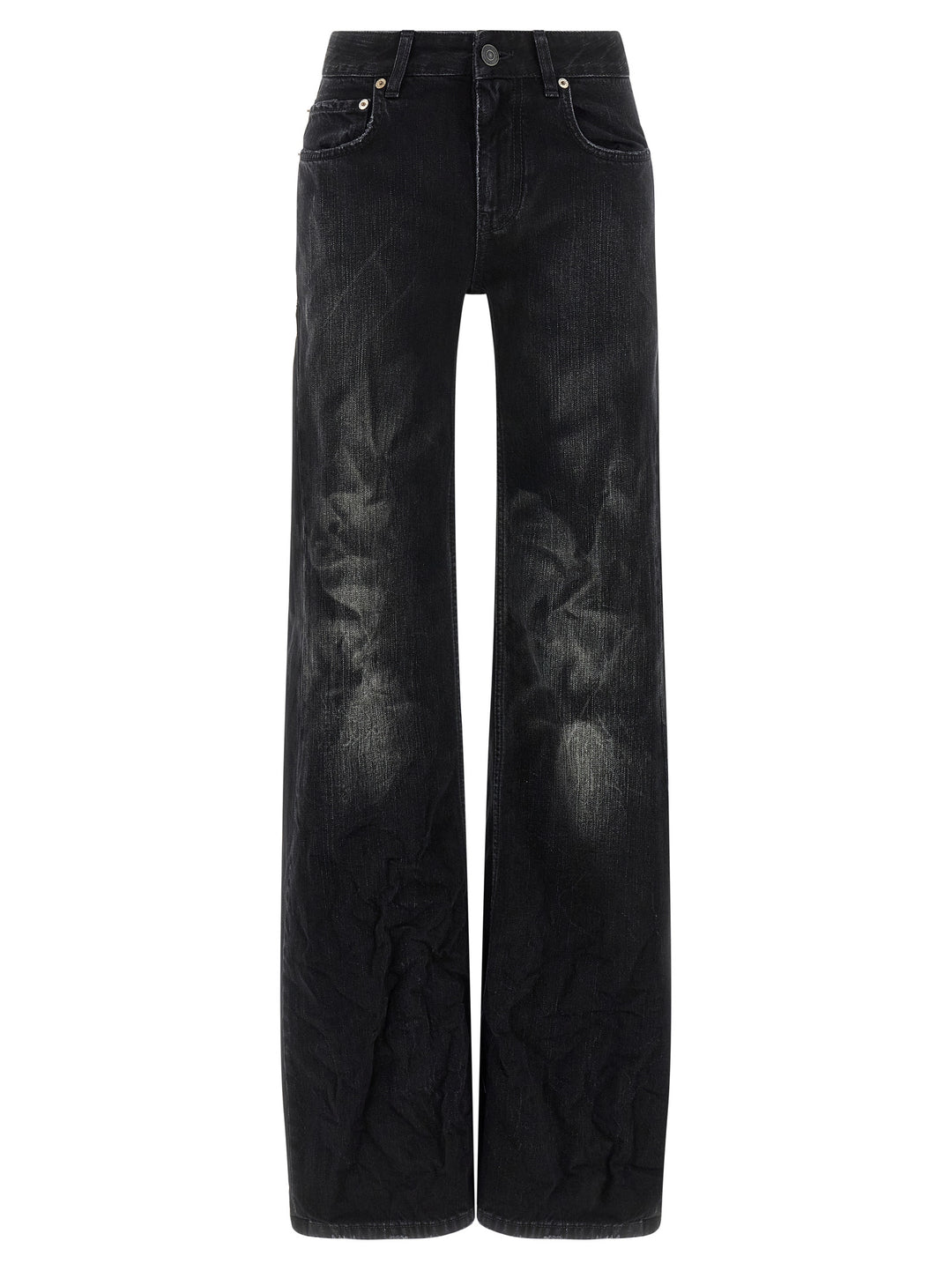 Balenciaga Wide Leg Jeans - Black | bd27867efd1da0b52b882a3cb1f863a899df33c1