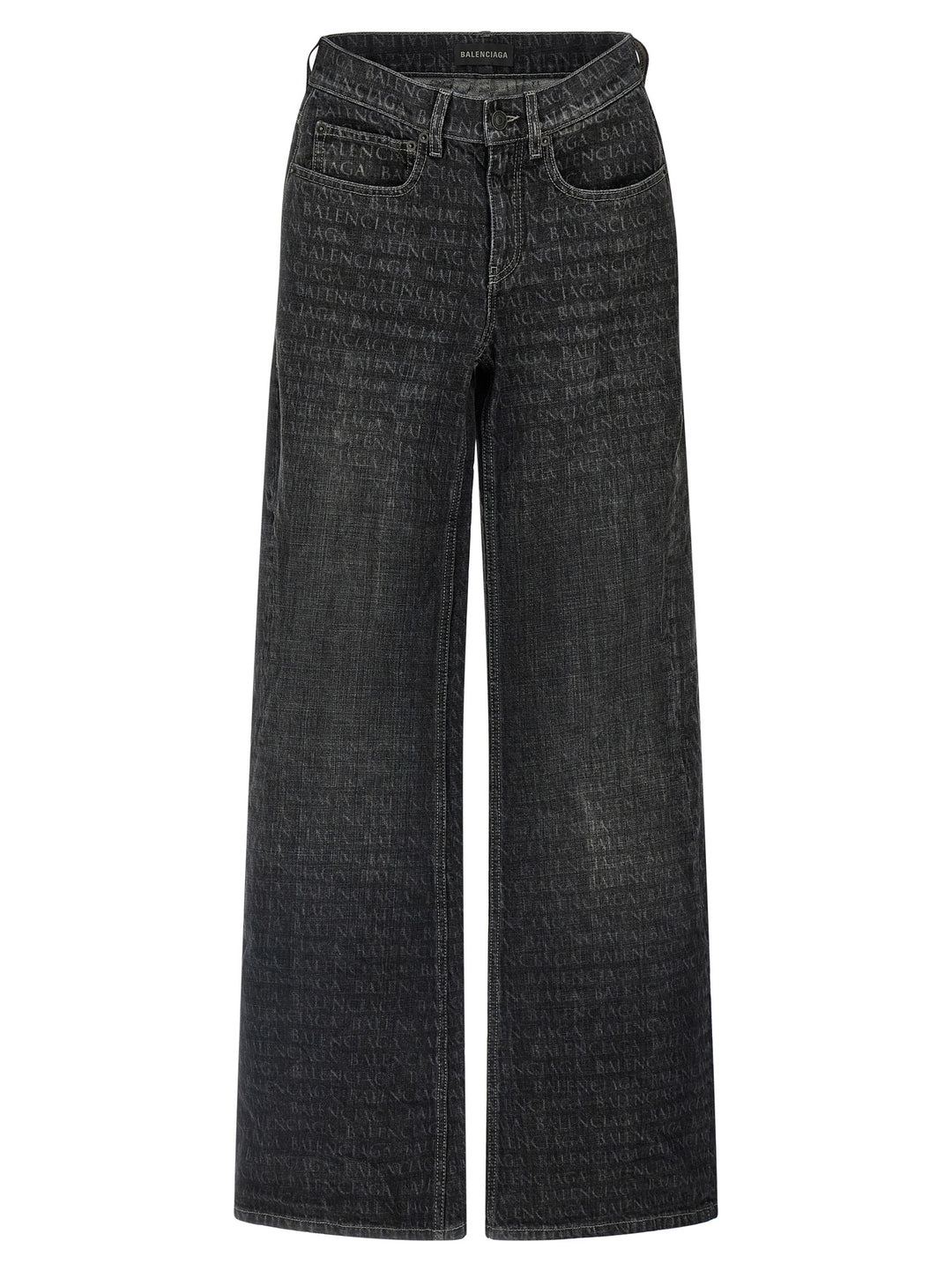 Balenciaga Wide Leg Jeans - Black | 1a2d3b5b44e5845d4ecfceda5a88256d303b8969