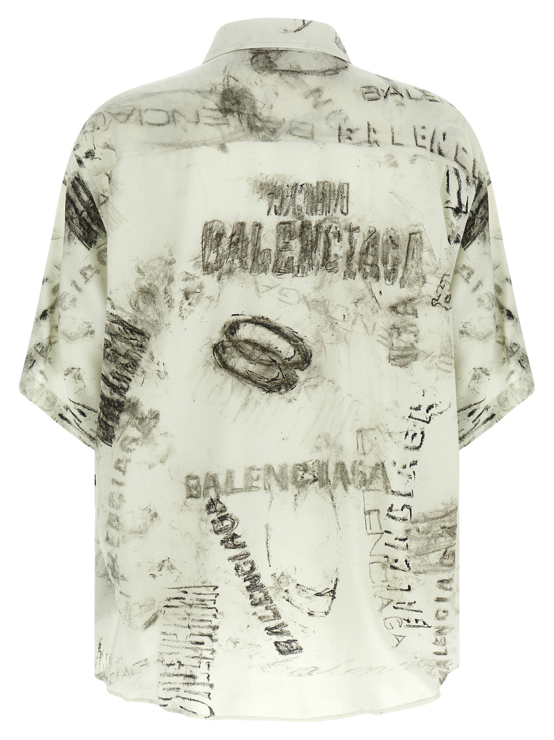 Balenciaga Minimal Shirt and Blouse - Gray | b99c6b51f0826402b6b6f09ff6d498ff43438077