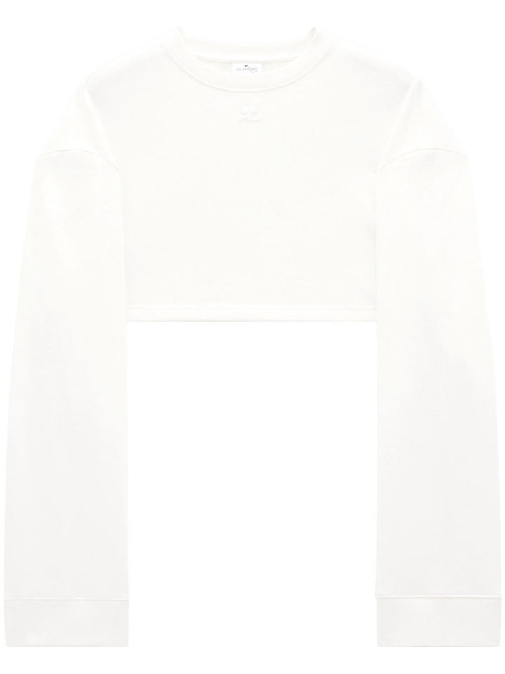 Cropped Cocoon sweatshirt