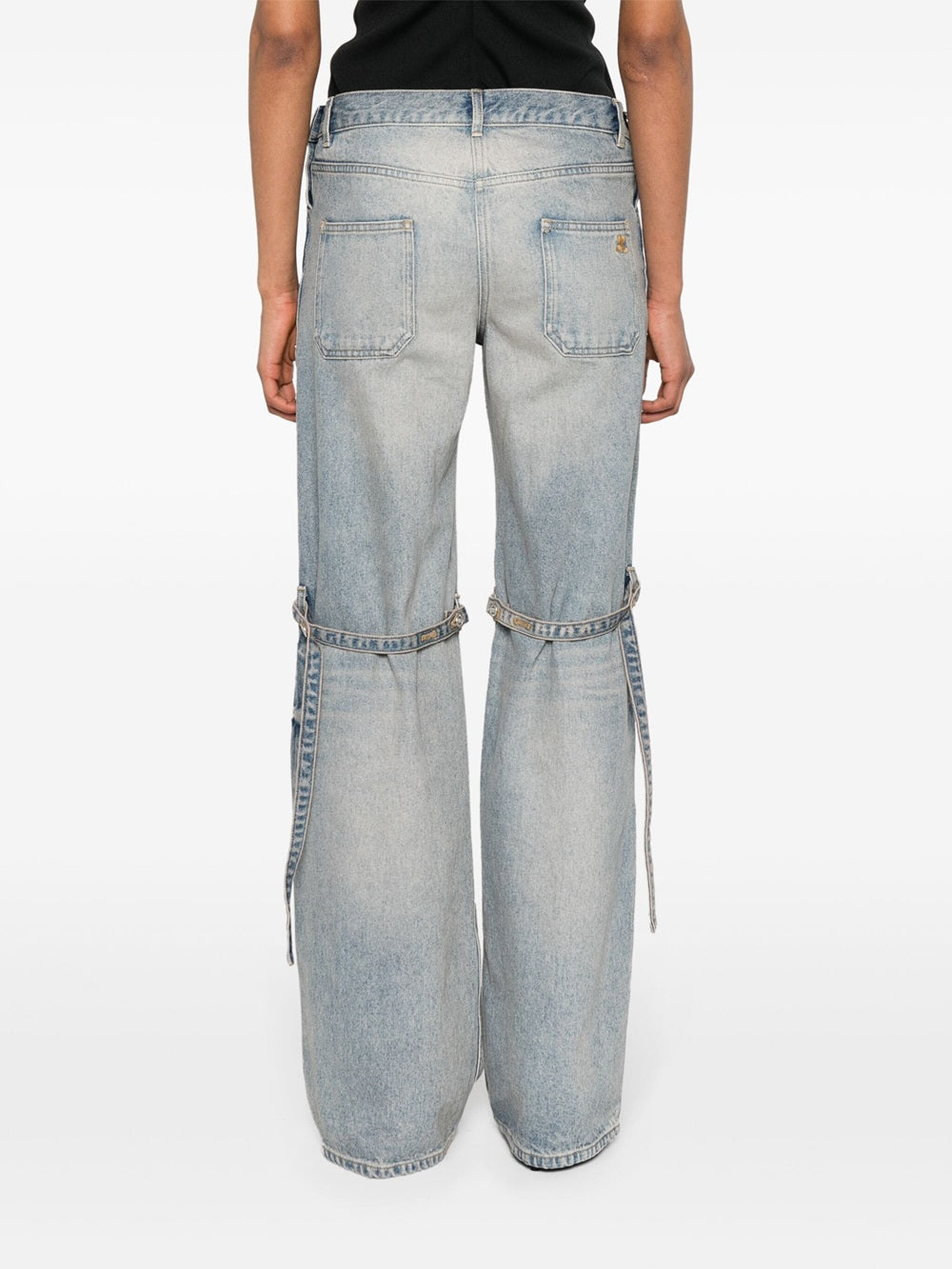 Wide leg jeans