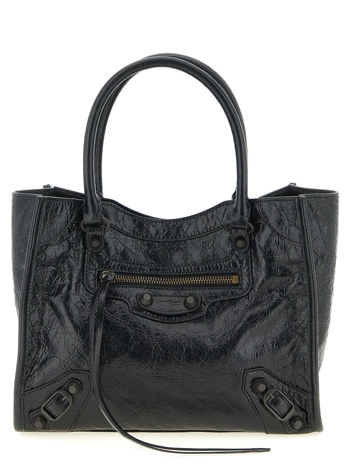 Balenciaga Le City Mini Tote Bag - Black | cc0903a9204112a5e3bc184958fbe8538c7b6a4c
