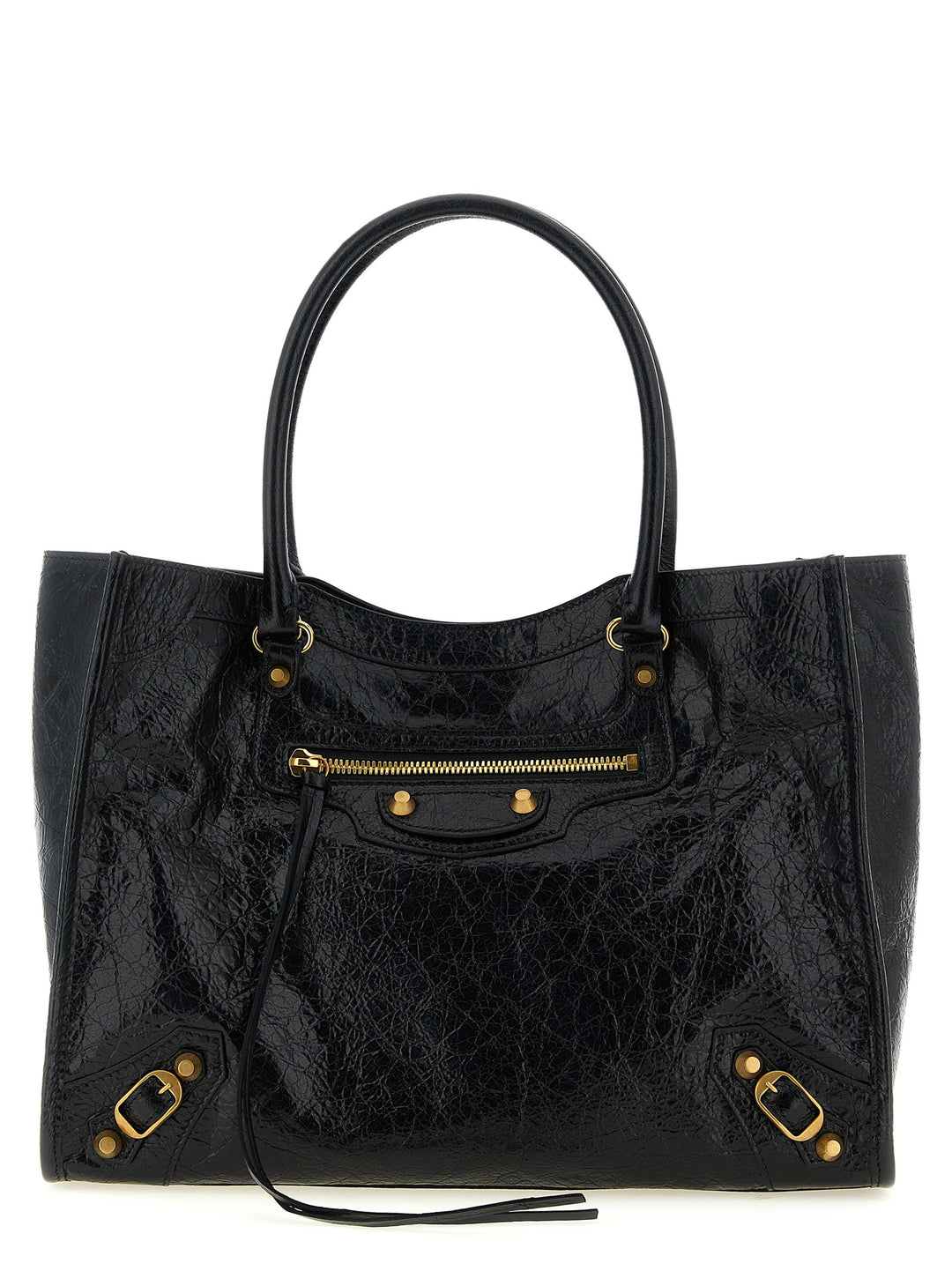 Balenciaga Le City S Tote Bag - Black | b38cdf5c16500bd8275e5254f7ce7b747ae3504d