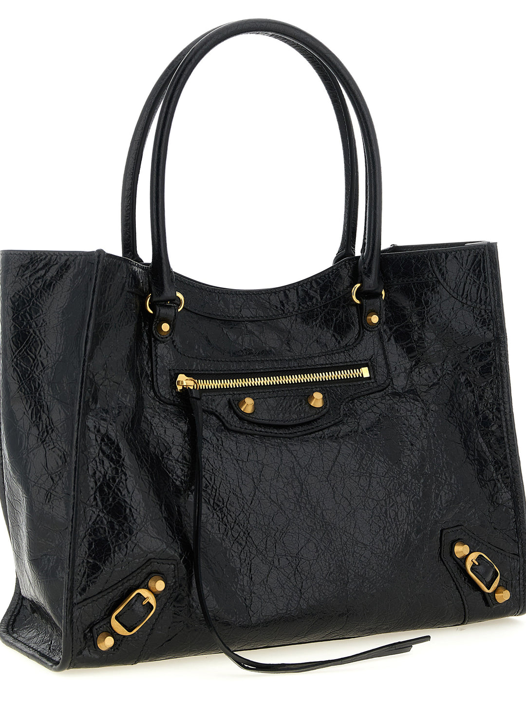 Balenciaga Le City S Tote Bag - Black | 5e9cdbdc67317381e7655132c1ac11eb44f1ec06