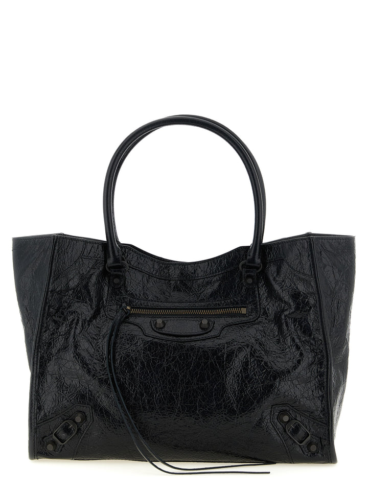 Balenciaga Le City Tote Bag - Black | 269447e9e2812c471b78c1650639ff08aa7f2b71