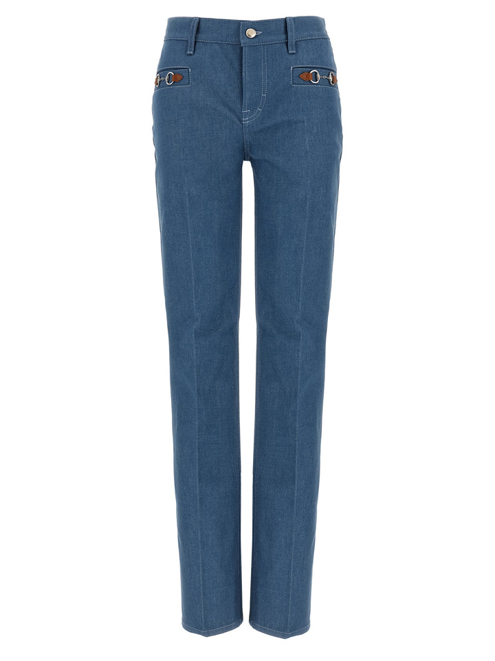 Gucci Morsetto Jeans - Light Blue | 637f88e63628b81e0976f101265670d9f05d4fdd