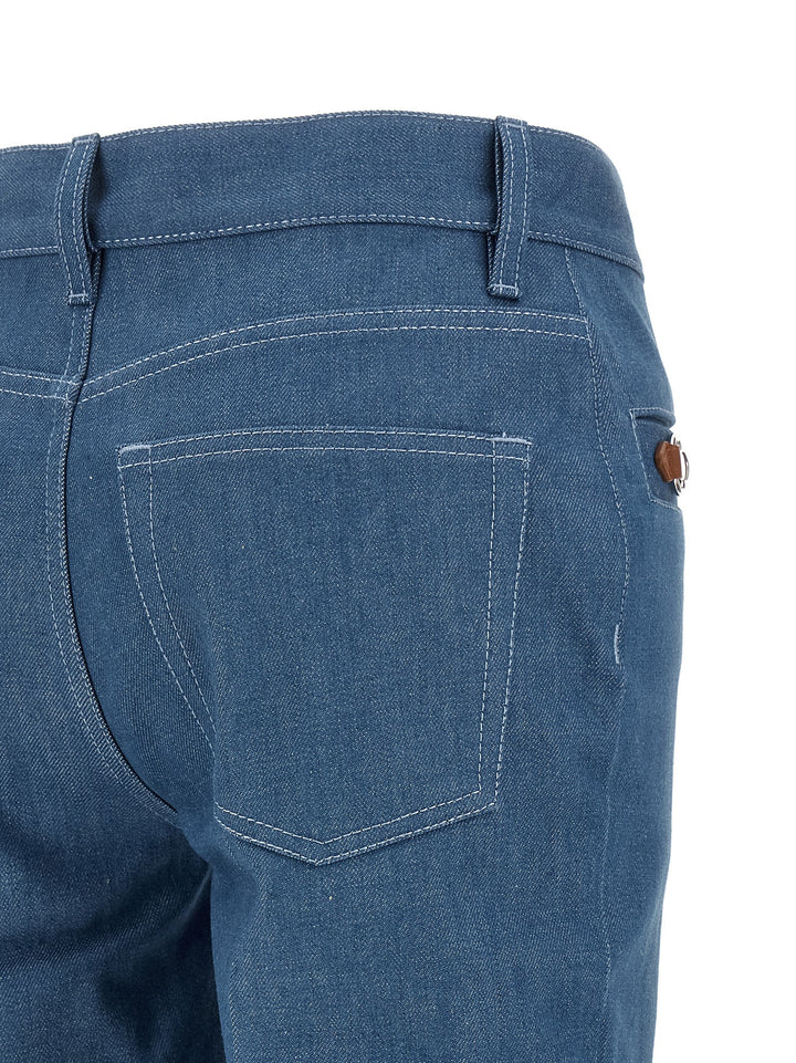 Gucci Morsetto Jeans - Light Blue | b77fc0c5b59e603e160db61913faa7a72fd8cad2