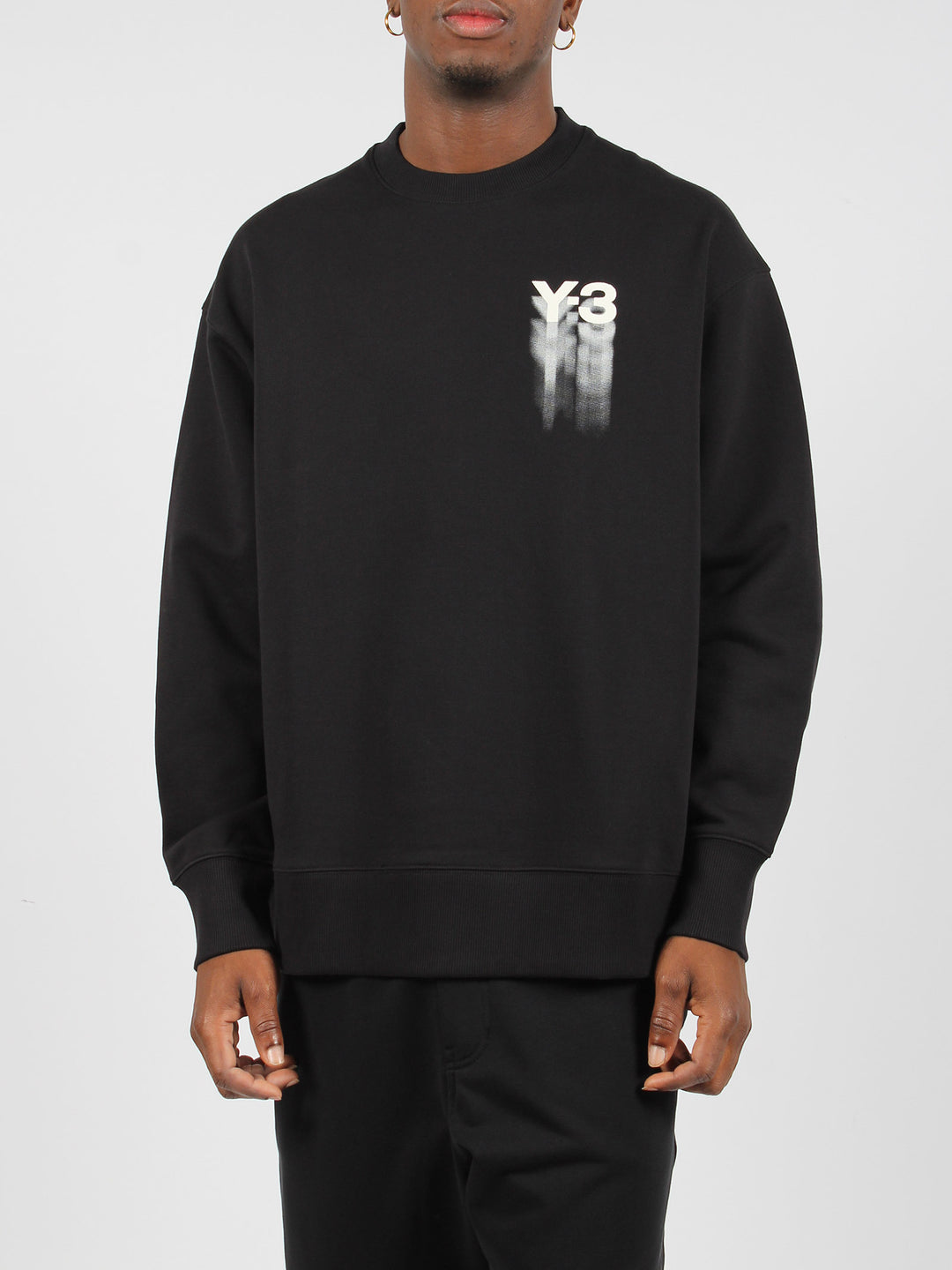 Y-3 graphic crew sweater