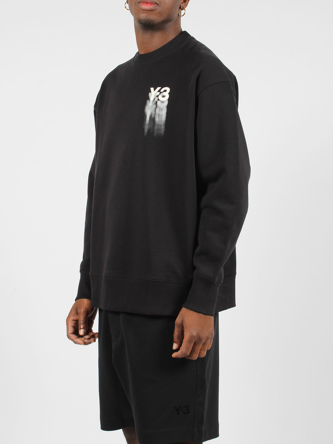 Y-3 graphic crew sweater