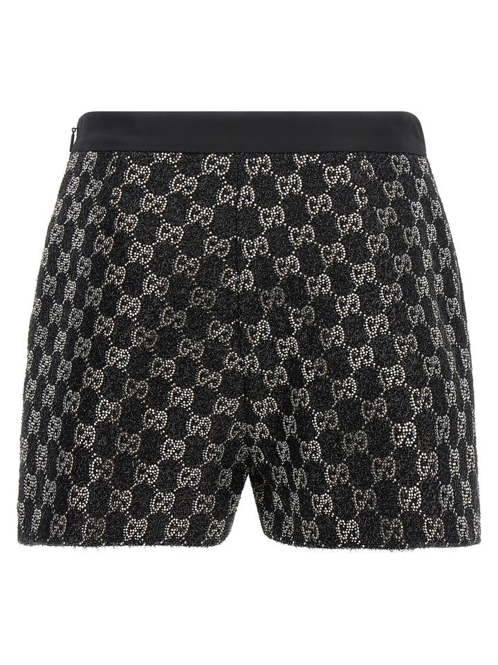 Gucci Gg Lamé Tweed Shorts Bermuda and Short - Black | ea1a3cafc2c1d2740c42052bb4a55d84c9d8610d