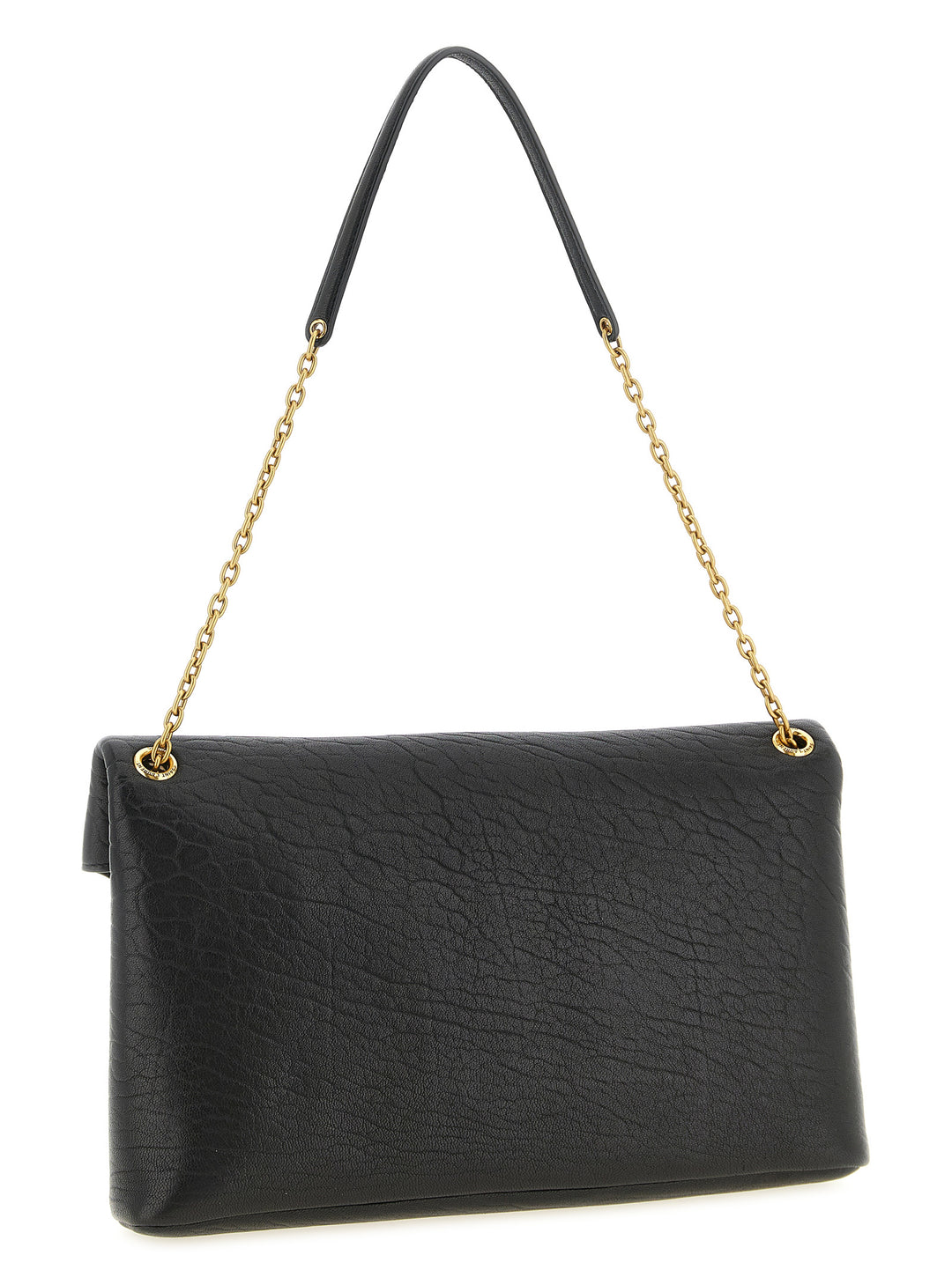 Saint Laurent Envelope Clutch - Black | 448f86e88be34a65430a7e483f3ec23115ba56d2