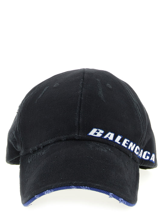 Logo Cap Hats Black