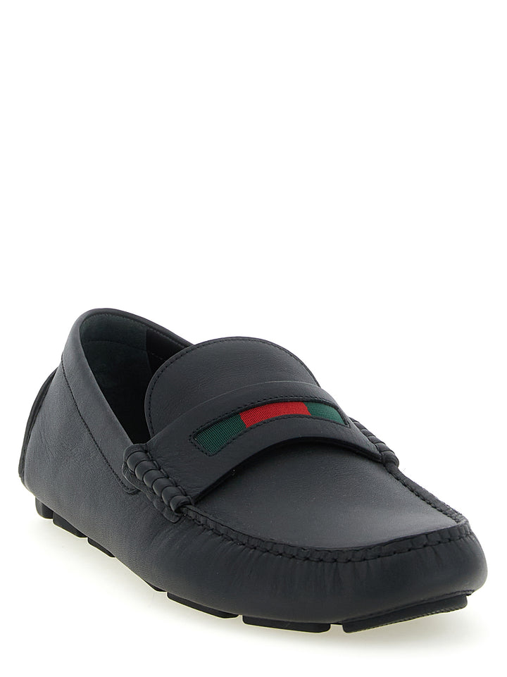Gucci Driver Loafers - Black | 432e9cf8941abae3300ba4284239539ed89c3389