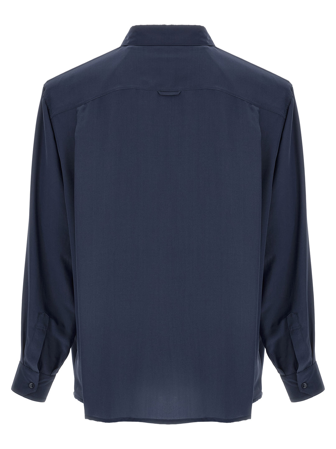 Saint Laurent Viscose And Silk Shirt Shirt and Blouse - Blue | 595728e21e0ef8d80d10a5652de5970db037b04d