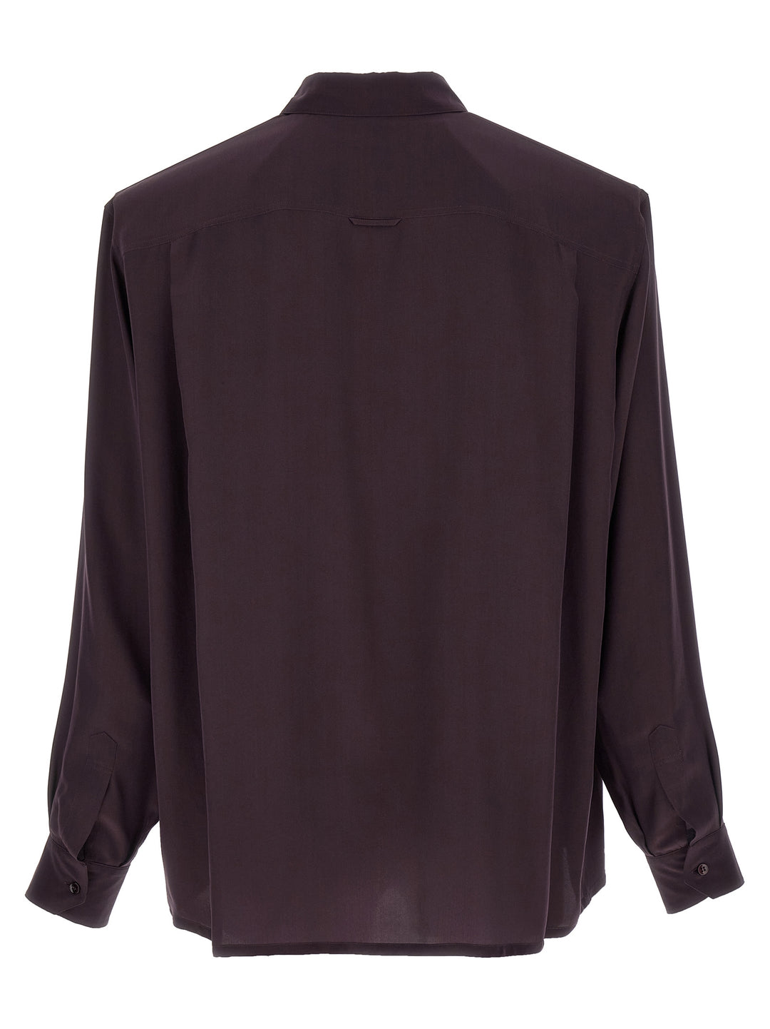 Saint Laurent Viscose And Silk Shirt Shirt and Blouse - Purple | 68c04ff809691f75ffa4350b088aeb11ba02f634