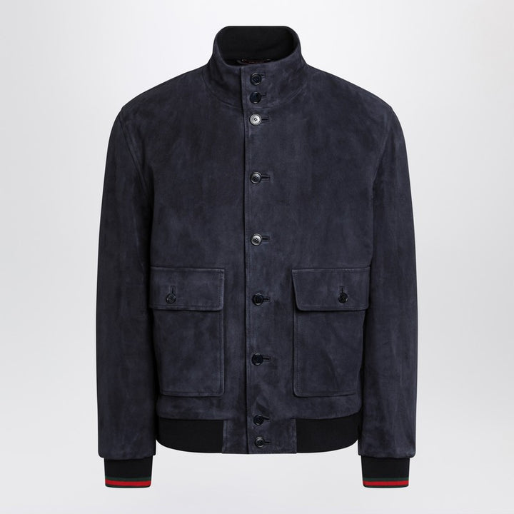 Gucci Coats & Jackets - Blue | fa50044beb4a219e2c1124703cca6e1ce8d8b723