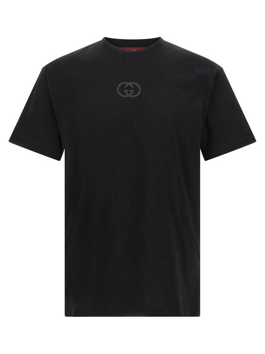 Incrocio Gg T-Shirt Black