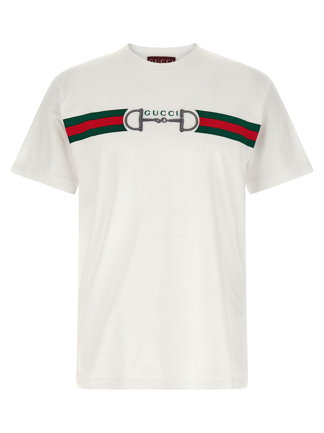 Gucci Nastro Web T-shirt - White | fac43e1186cd7c19a37cc68b24363677989bb8b5