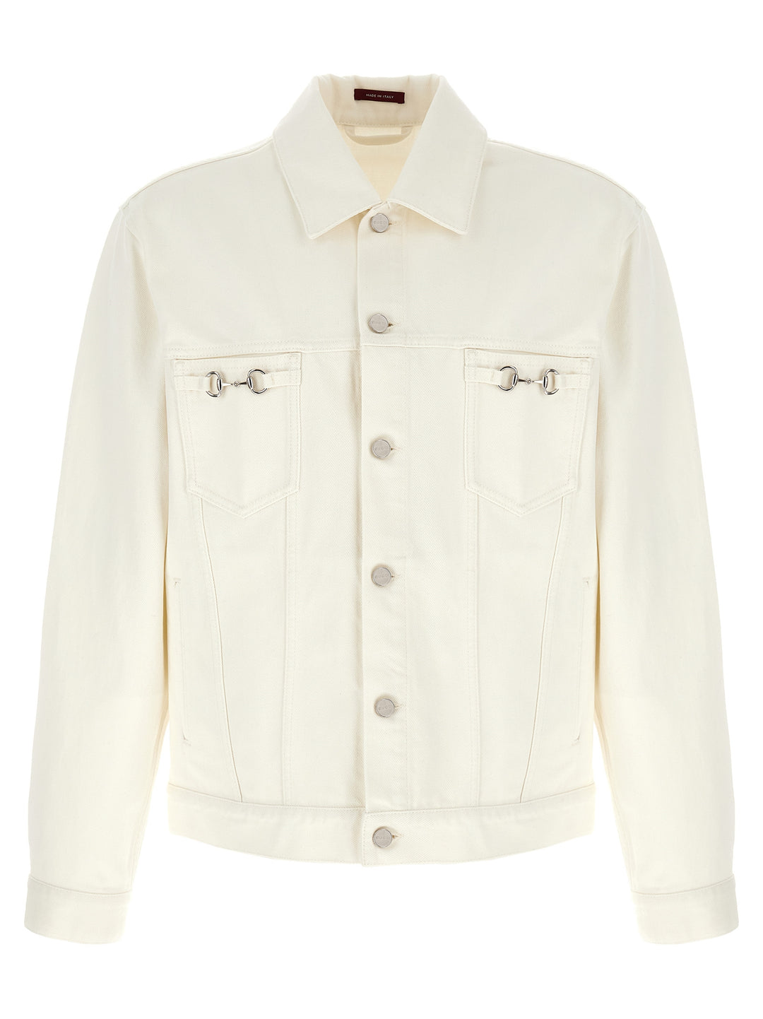 Gucci Morsetto Puffer Jackets - White | e7144e92aecdfceb95e6be0704fa325d7c3cb450