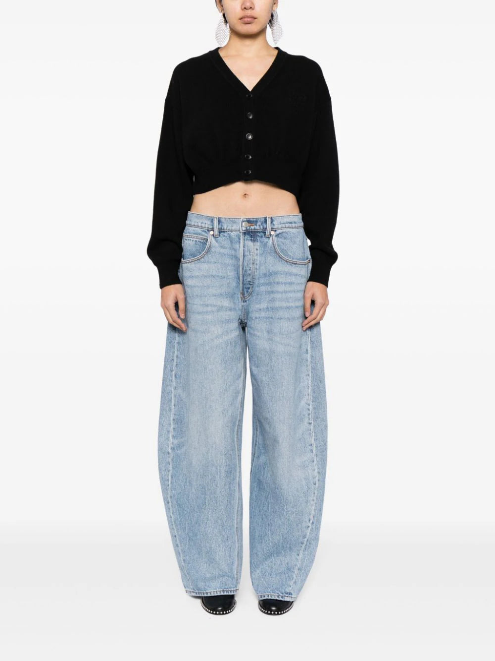 Wide leg jeans