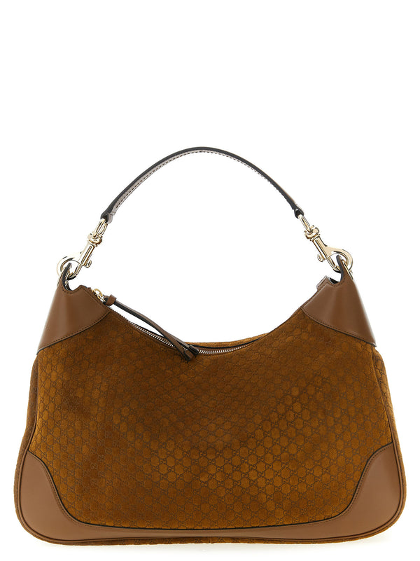 Gucci B Shoulder Bags Brown