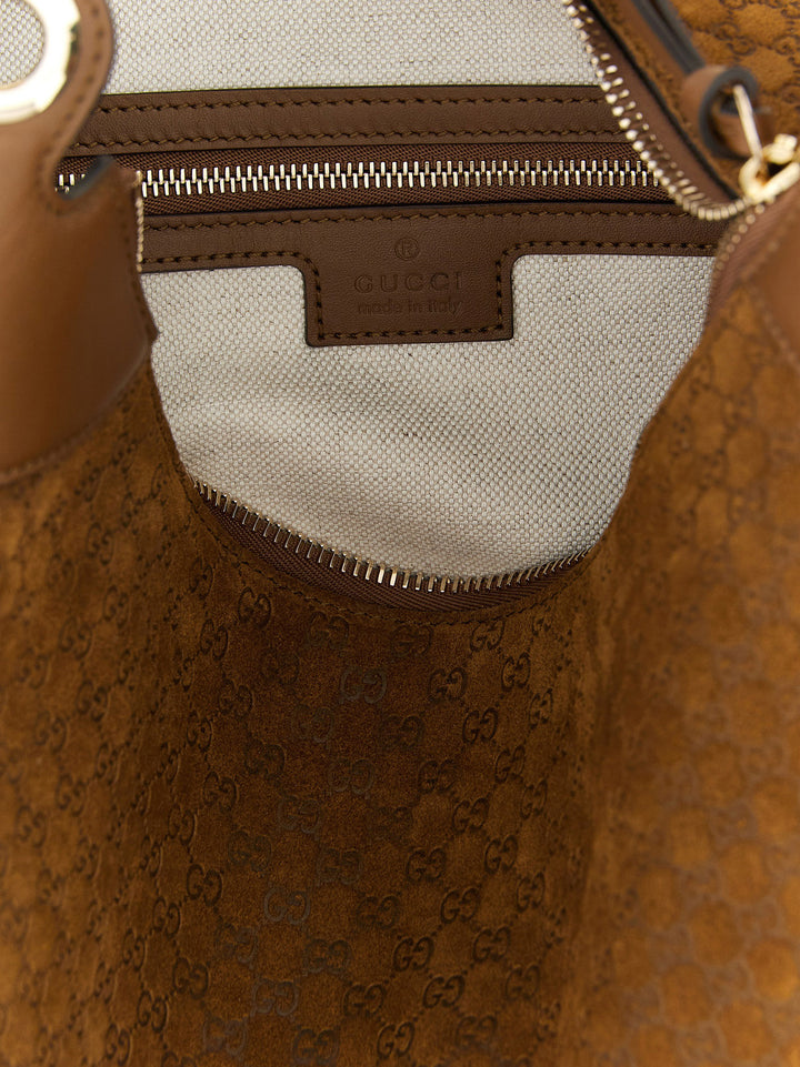 Gucci Gucci B Shoulder Bags - Brown | b52b3715966c3f40b921d33aa625c93768f1b0a1
