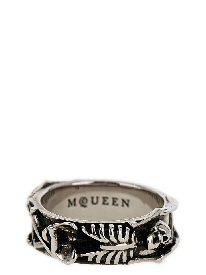 Mcqueen Dancing Skeleton Jewelry - Silver | 0a56c5afb081be096c93f489c3c743e107374438