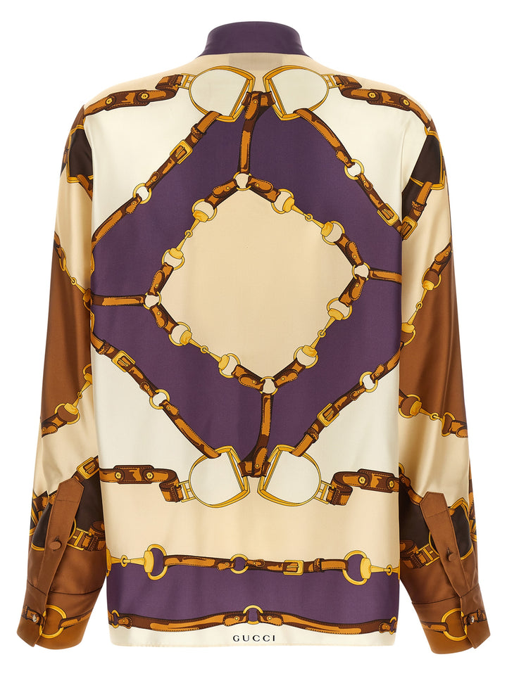 Gucci Morsetto Shirt and Blouse - Multicolor | f75d6ca7b5bd7cdbdbdc5d88fb732cf64e05d6d5