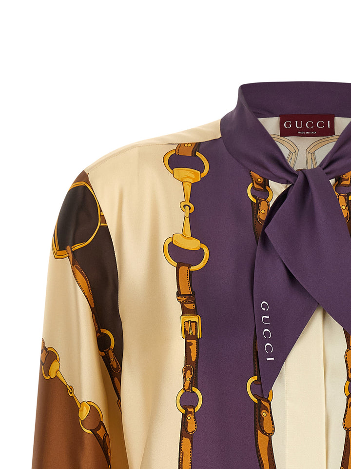 Gucci Morsetto Shirt and Blouse - Multicolor | d47eb8c2709fca0600f6ac2fa97aa3e71811ae61