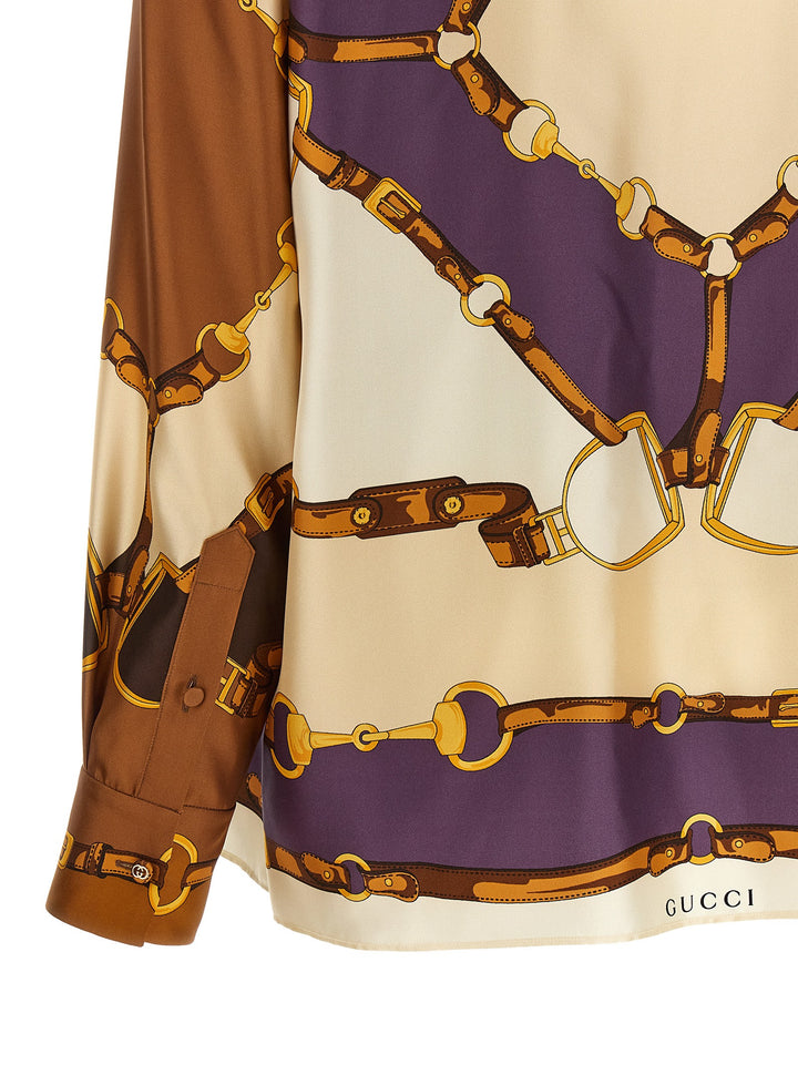 Gucci Morsetto Shirt and Blouse - Multicolor | 09393640ea863bda38aee568b3b3ba0c77ec82ad