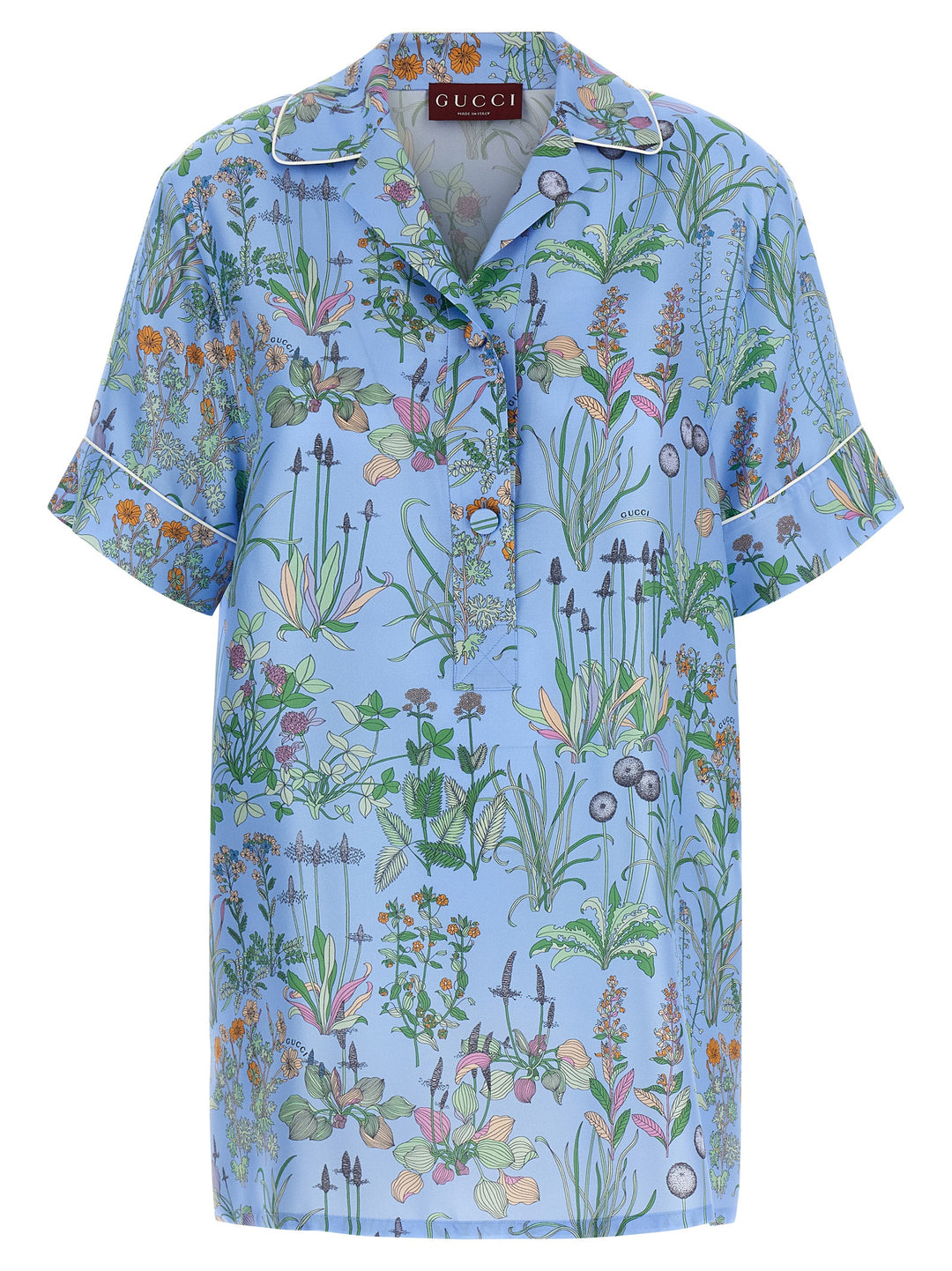 Gucci Silk Blouse Shirt and Blouse - Light Blue | afc34513a4e05889a7d62b8f43ad2104833d2292