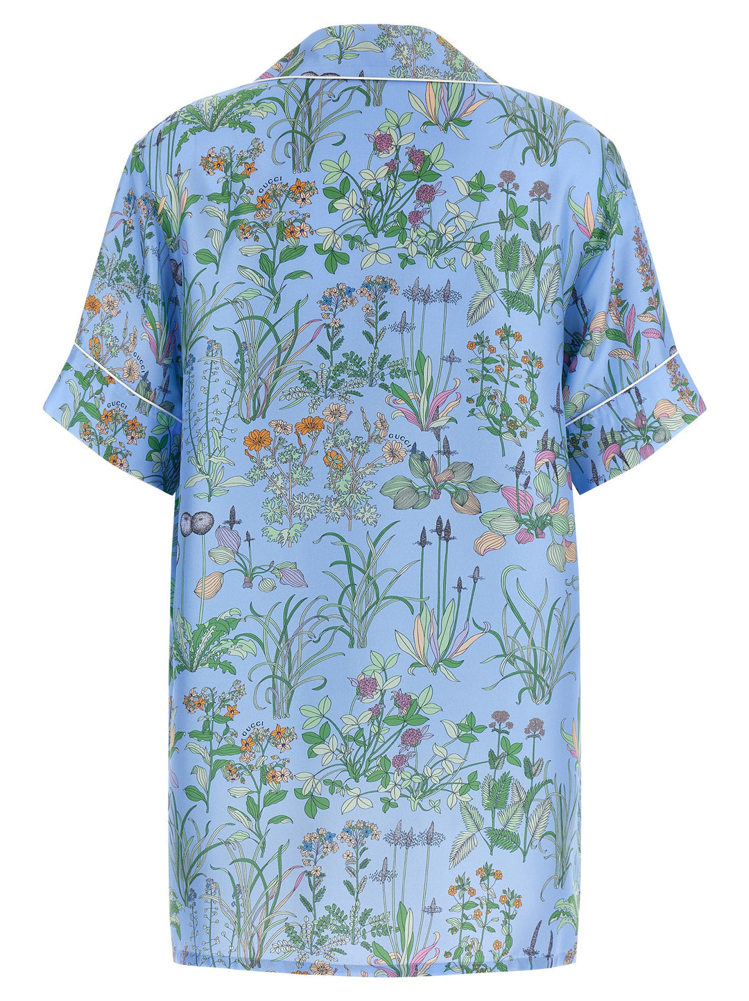 Gucci Silk Blouse Shirt and Blouse - Light Blue | 9c9f1cd6a7a611bc74656e2fdc51818558e56a5b