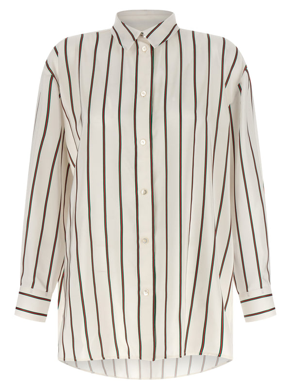 Web Shirt And Blouse White